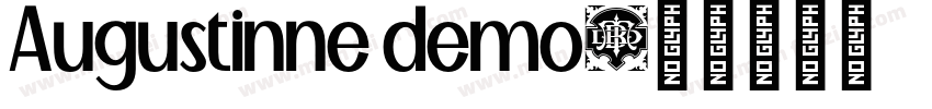 Augustinne demo字体转换